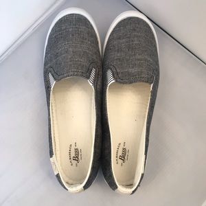 GH Bass Womens Jess Slip On Casual Sneakers Gray